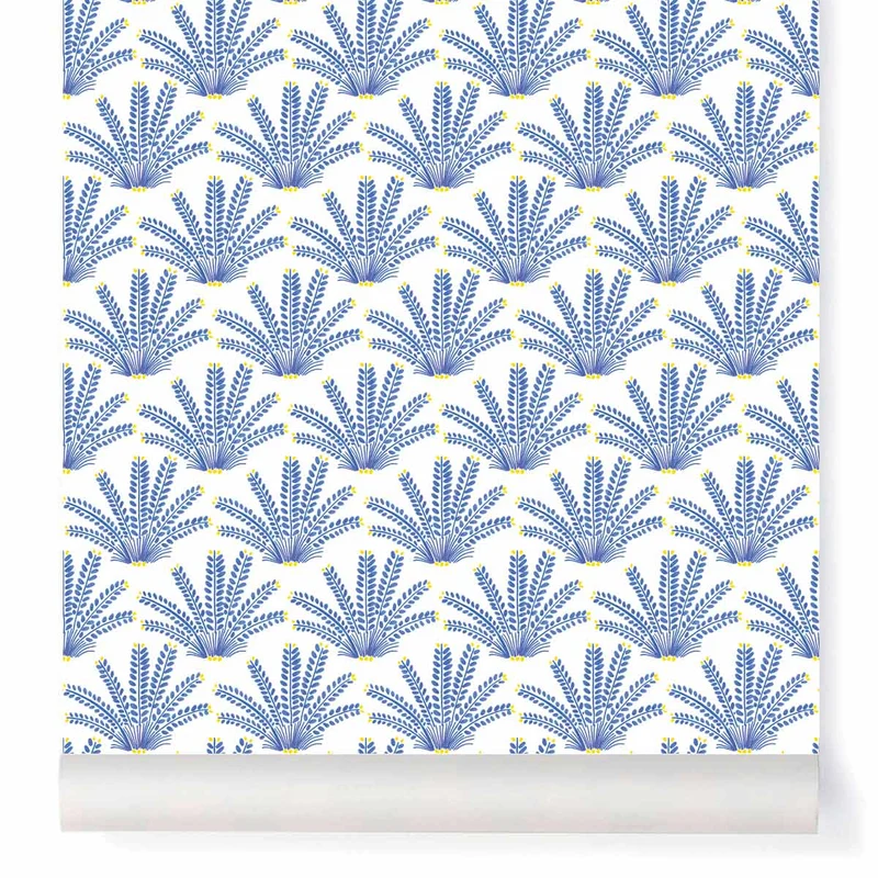 Little Cabari Tapete MARACAS Blau