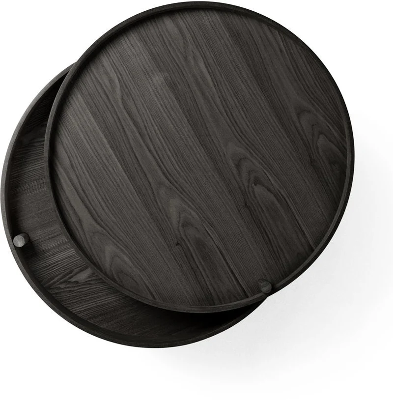 Table Basse en chêne noire Tournante - Audo