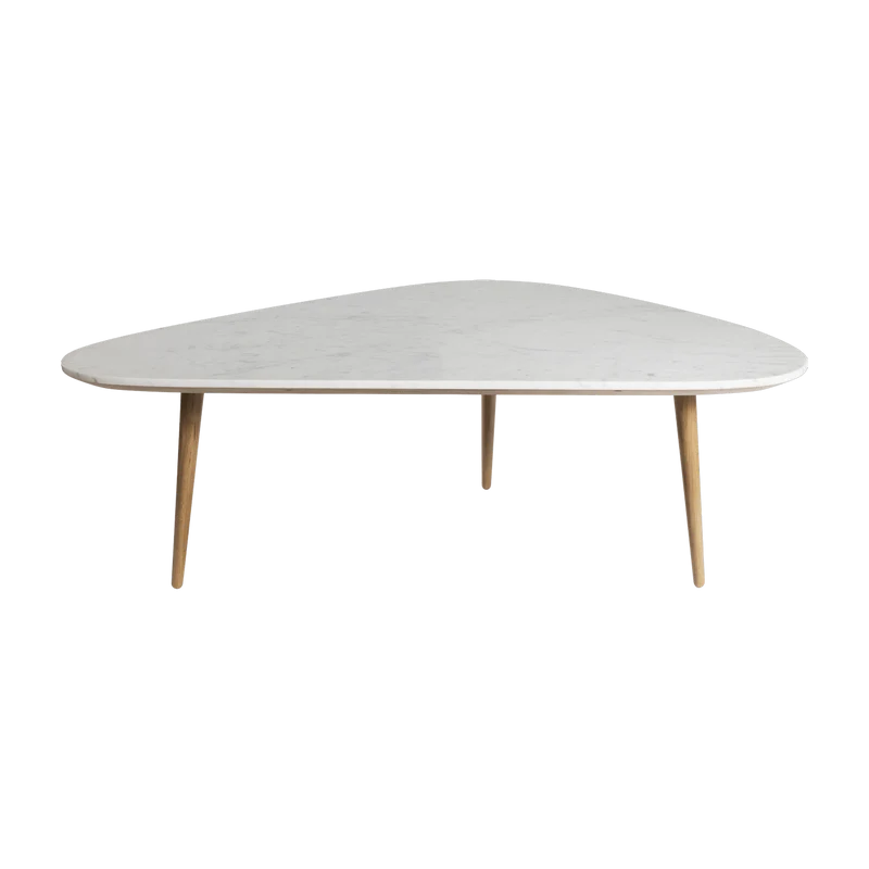 Grande table basse en marbre Fifties - RED Edition