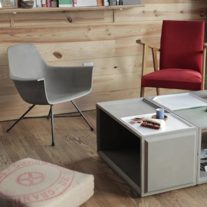 Fauteuil bas Hauteville - Lyon Béton