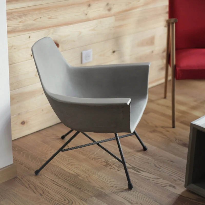 Fauteuil bas Hauteville - Lyon Béton