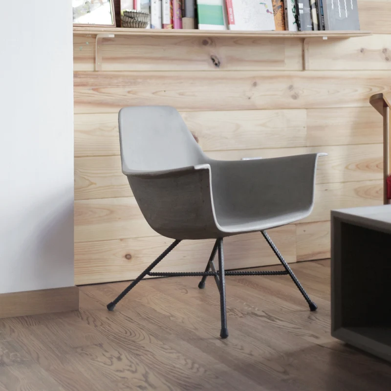 Fauteuil bas Hauteville - Lyon Béton