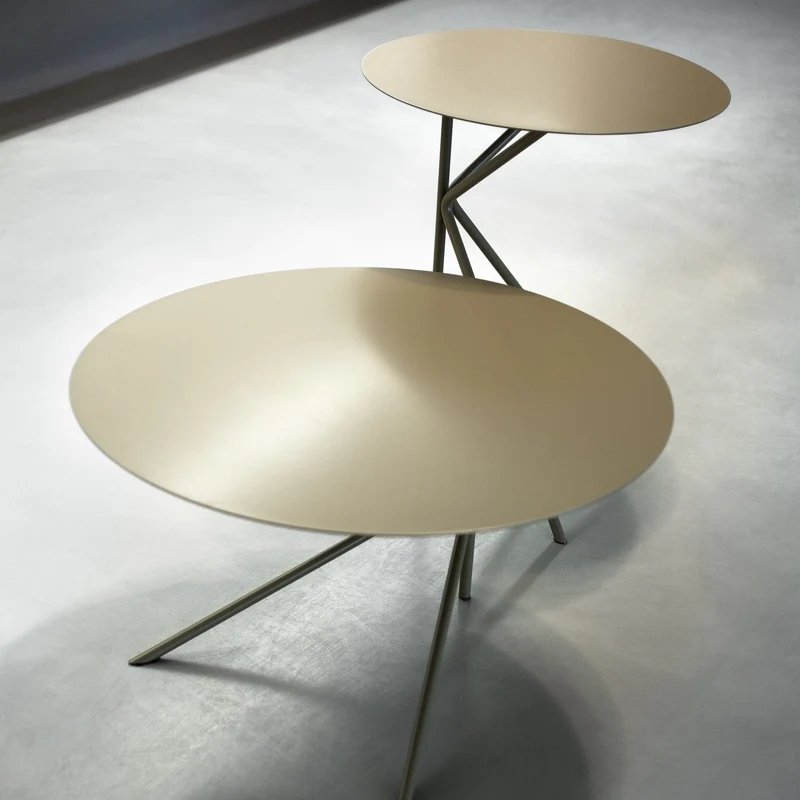 Table d'appoint rouge Twin Alto - Meme Design