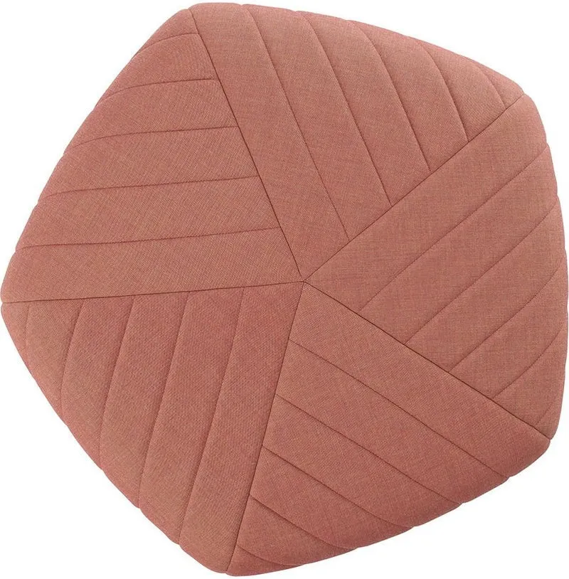 Pouf orange tangerine Five - Muuto