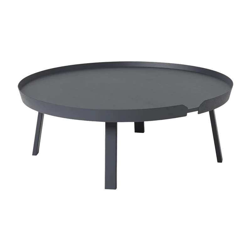 Table basse gris anthracite 95 cm Around - Muuto