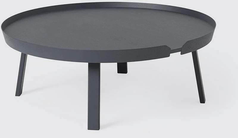 Table basse gris anthracite 95 cm Around - Muuto