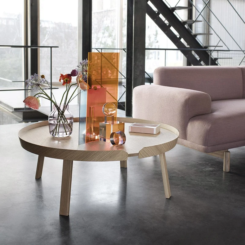 Table basse gris anthracite 72 cm Around - Muuto