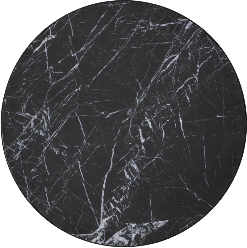Table basse en marbre noir 70,5 cm - Ferm Living