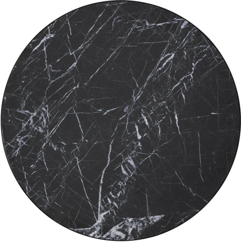 Table basse en marbre noir 70,5 cm - Ferm Living