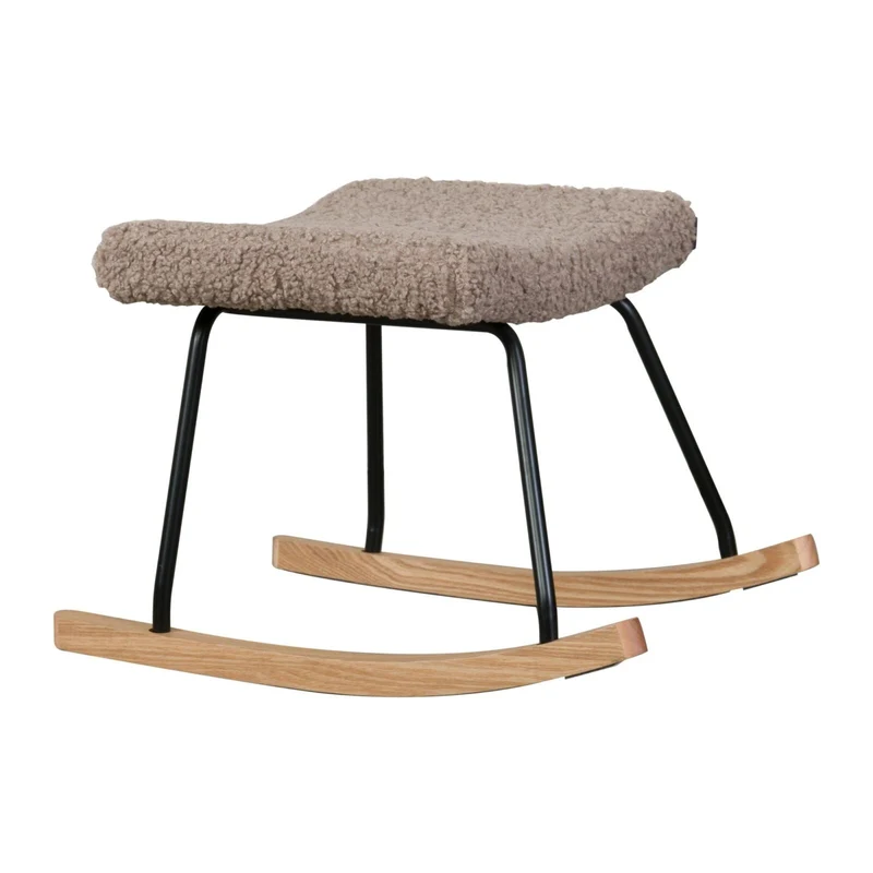Quax Hocker Schaukelstuhl De Luxe Stone