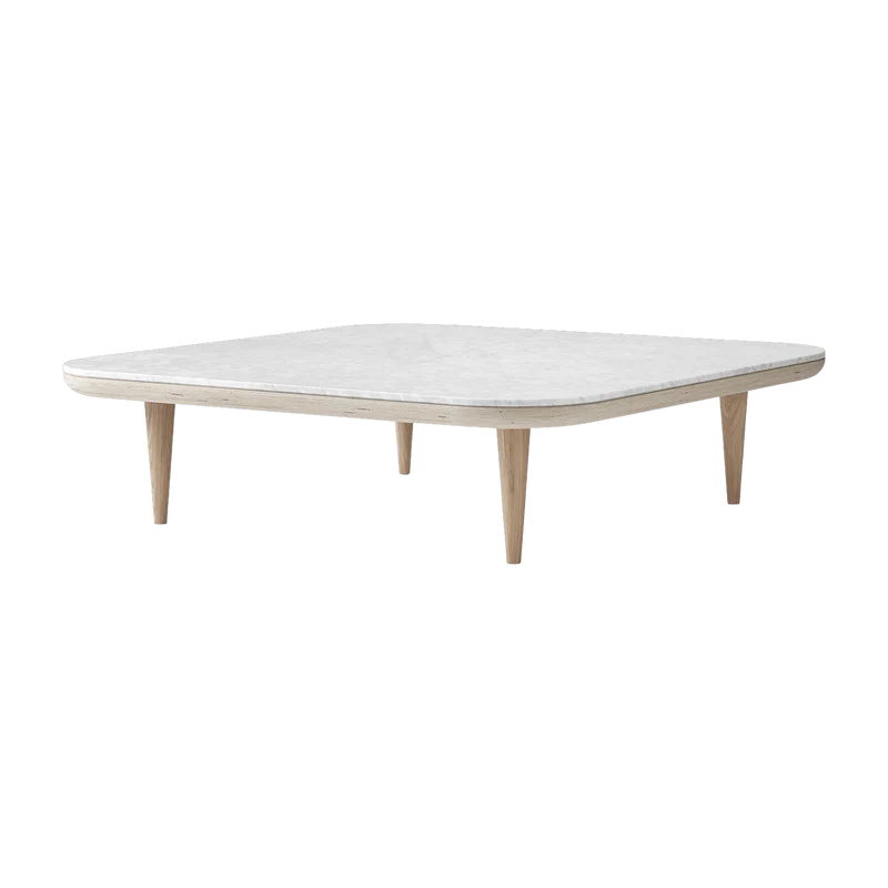 Table basse en marbre blanc Fly SC11 - &tradition