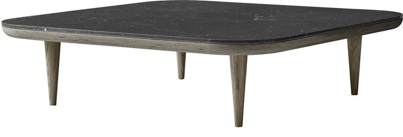 Table basse en marbre noir Fly SC11 - &tradition