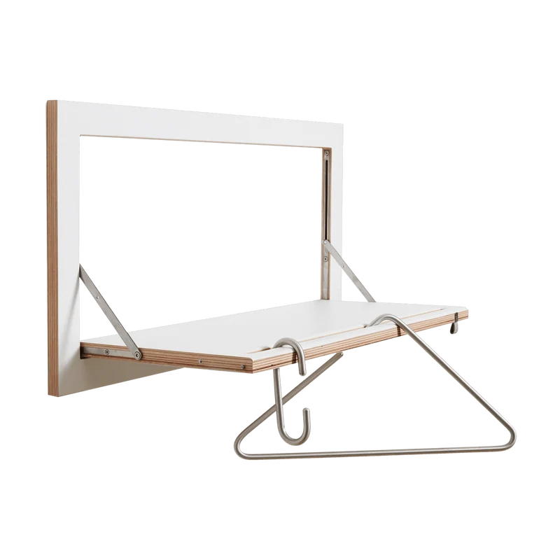 Penderie blanche 80 x 40 cm Hängrail - Ambivalenz