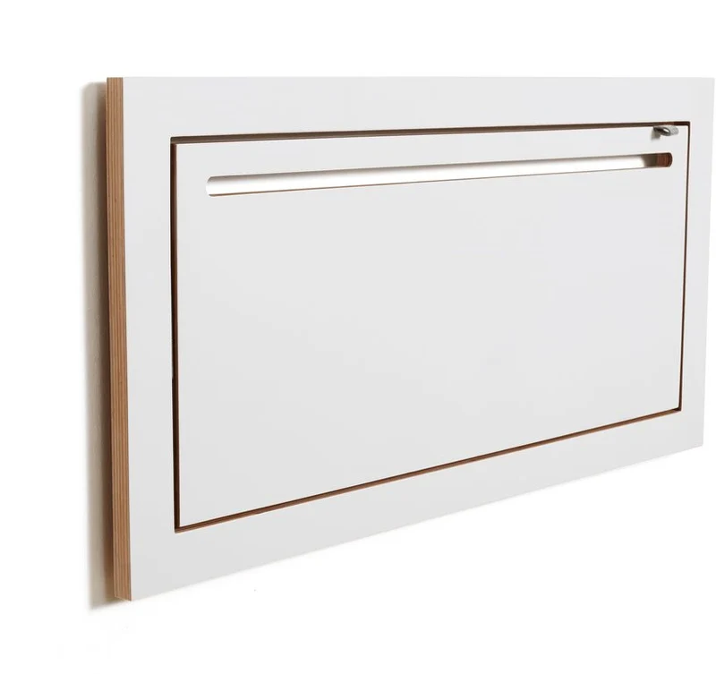 Penderie blanche 80 x 40 cm Hängrail - Ambivalenz