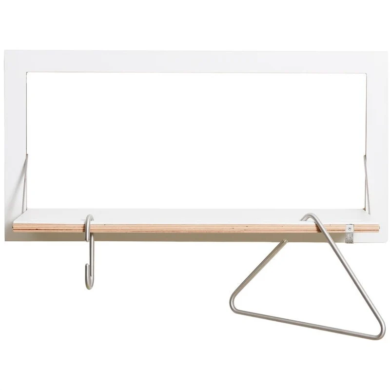 Penderie blanche 80 x 40 cm Hängrail - Ambivalenz