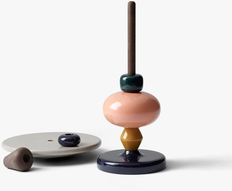 Table d'appoint en bois Shuffle - &tradition