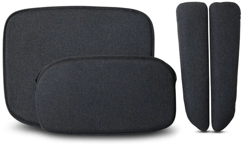 Coussins gris foncé pour chaise avec accoudoirs Wire - HKliving