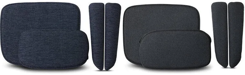 Coussins gris foncé pour chaise avec accoudoirs Wire - HKliving