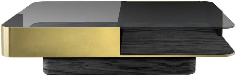 Table basse en laiton Lounge - RED Edition