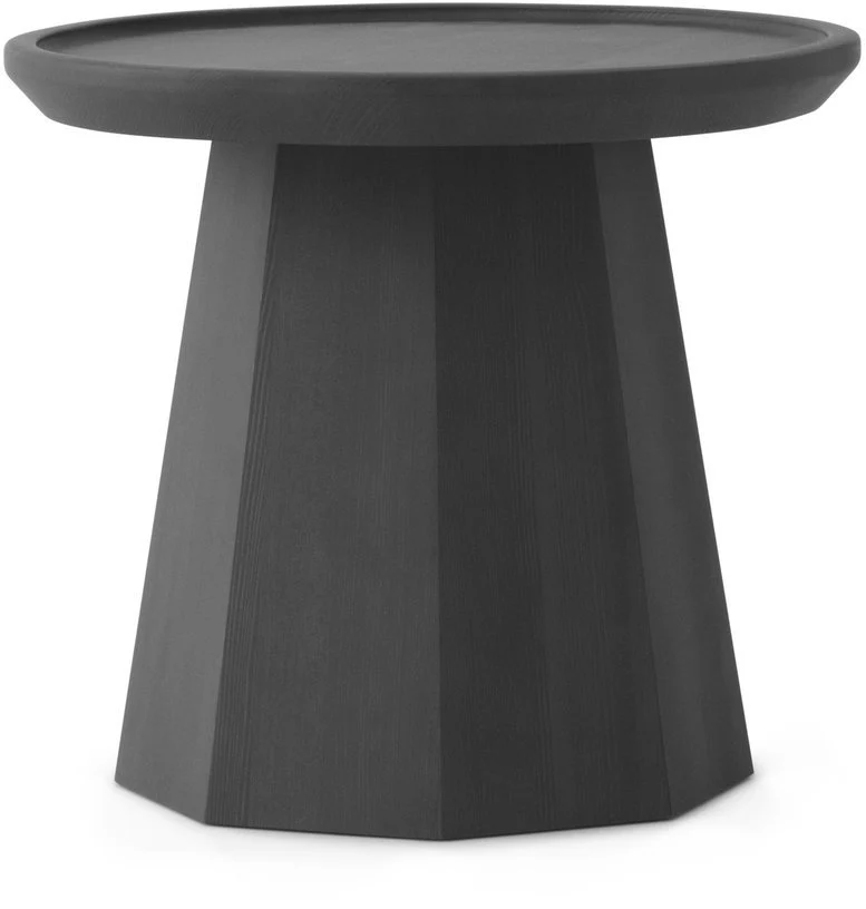 Table d'appoint en bois gris foncé 45 cm Pine foncé grey - Normann Copenhagen