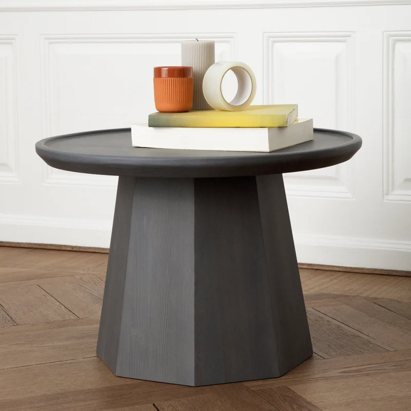 Table d'appoint en bois gris clair 65 cm Pine gris clair - Normann Copenhagen