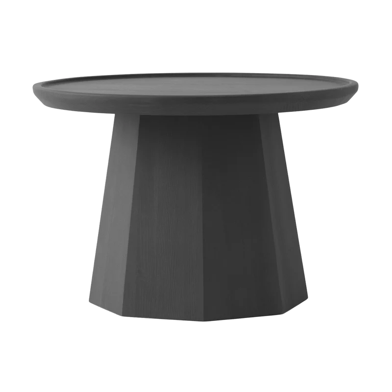 Table d'appoint en bois gris foncé 65 cm Pine foncé grey - Normann Copenhagen