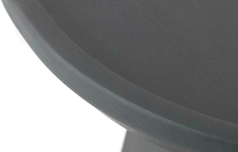 Table d'appoint en bois gris foncé 65 cm Pine foncé grey - Normann Copenhagen