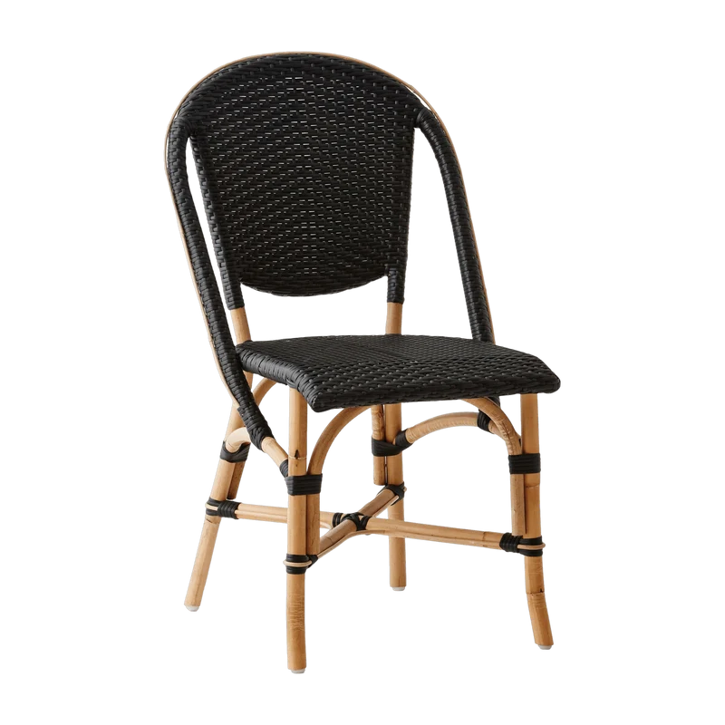 Chaise de bistrot noire Sofie - Sika Design