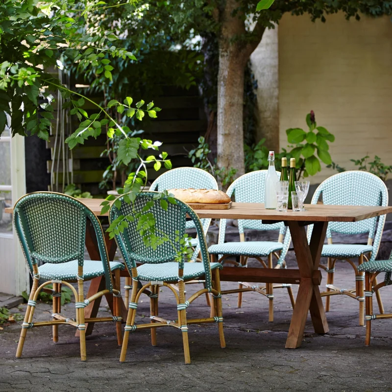 Chaise de bistrot verte Sofie - Sika Design