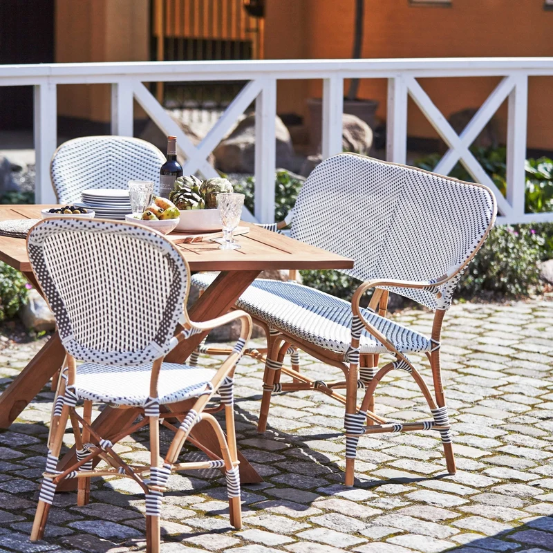 Banc blanc Isabelle - Sika Design