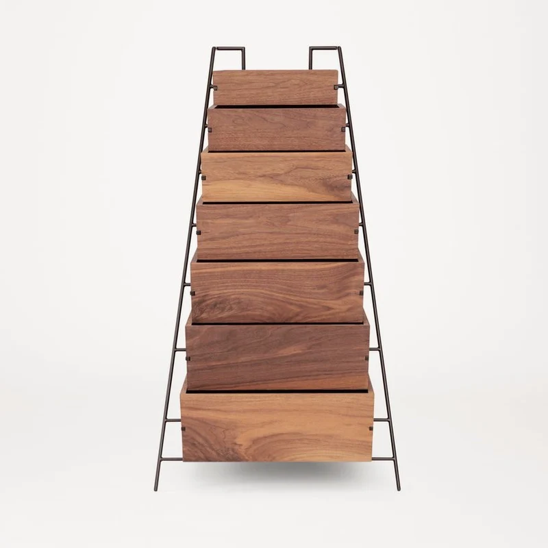 Meuble de rangement en noyer Sutoa - Frama