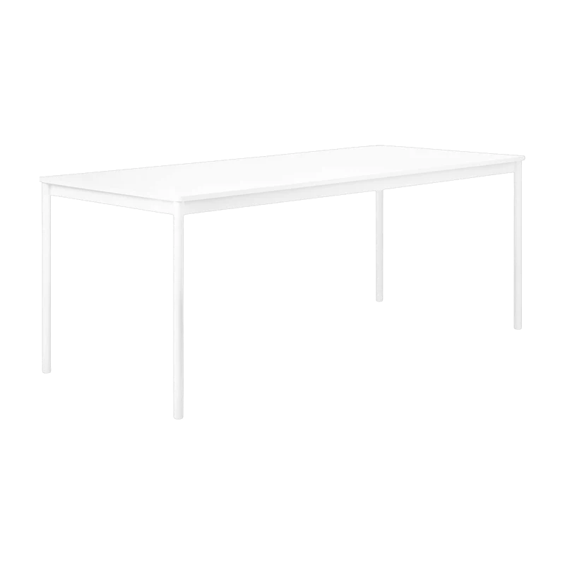 Table blanche 190 cm Base - Muuto