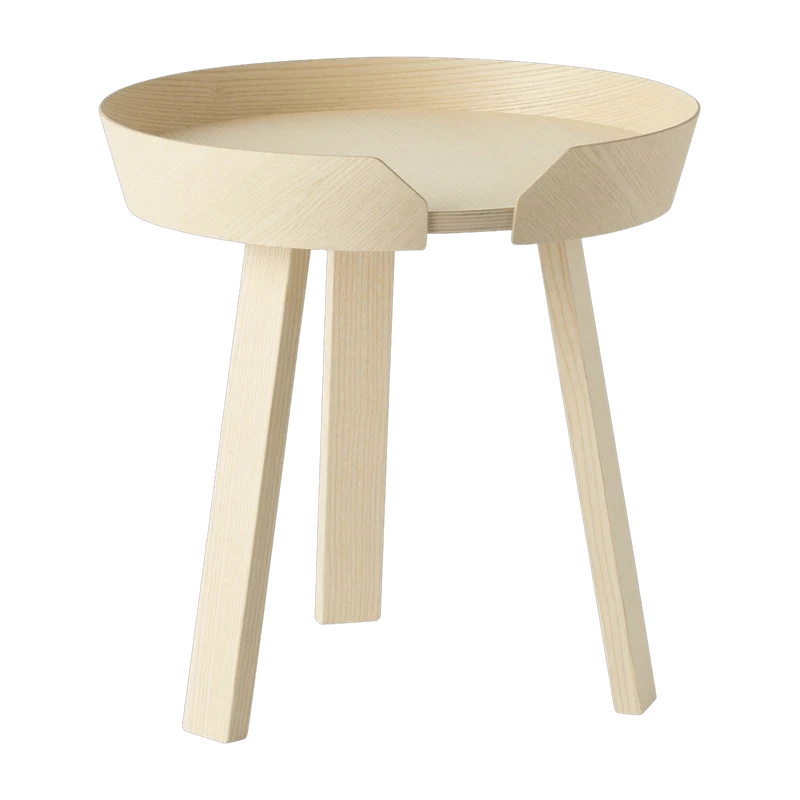 Table d'appoint en frêne 45 cm Around - Muuto