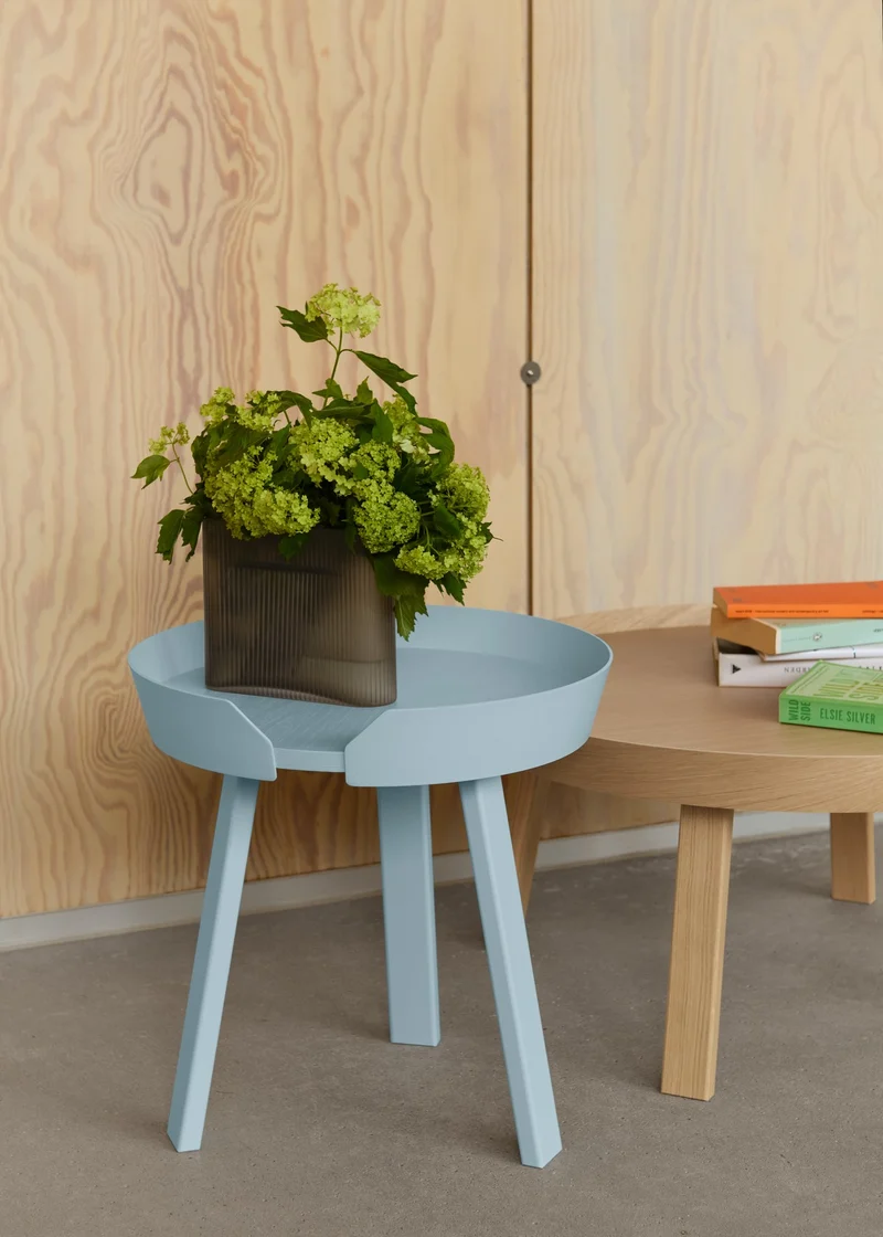 Table d'appoint gris anthracite 45 cm Around - Muuto