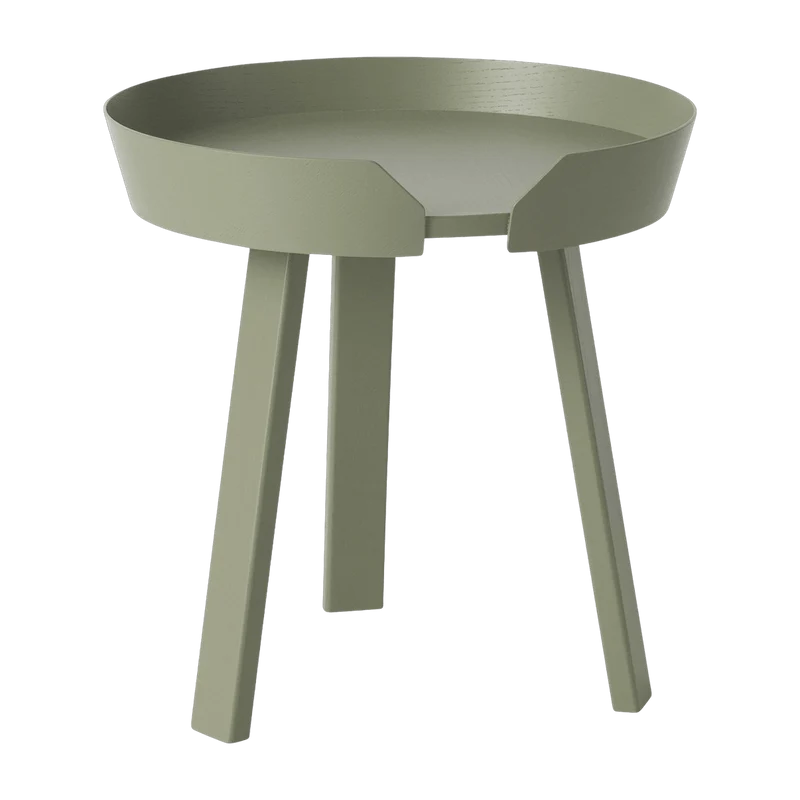 Table d'appoint vert d'eau 45 cm Around - Muuto