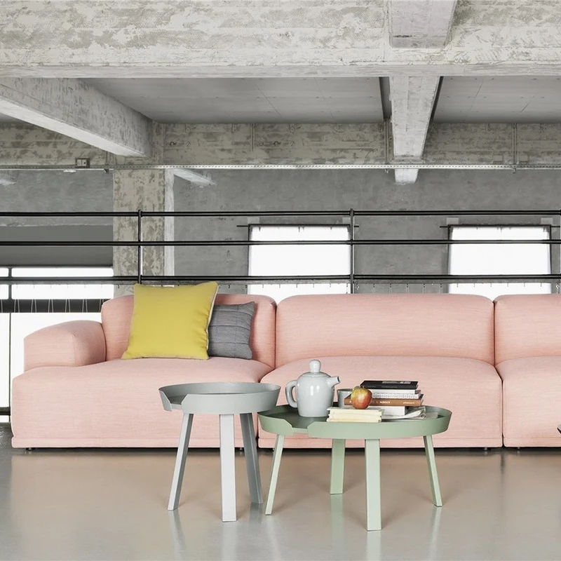 Table d'appoint vert d'eau 45 cm Around - Muuto