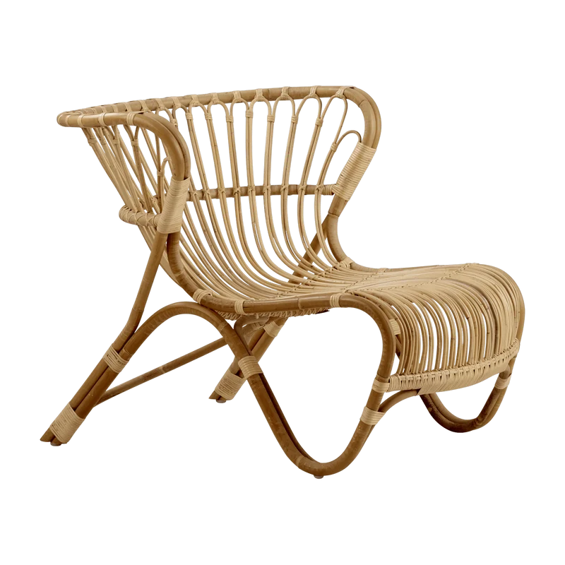 Fauteuil lounge en rotin Fox - Sika Design