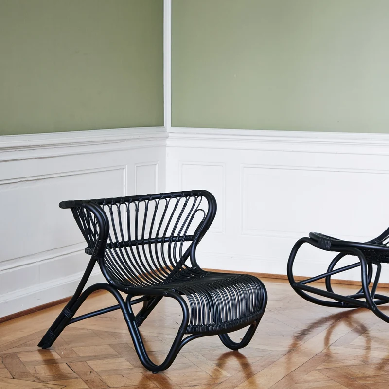 Fauteuil lounge en rotin Fox - Sika Design