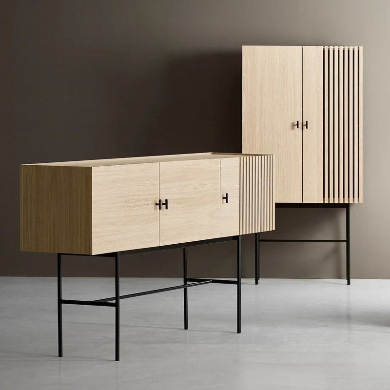 Vaisselier en chêne 80 cm Array - Woud