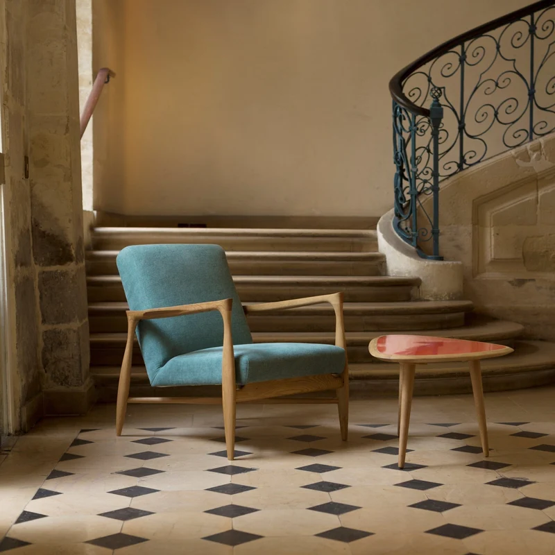 Fauteuil bleu indien Floating - RED Edition