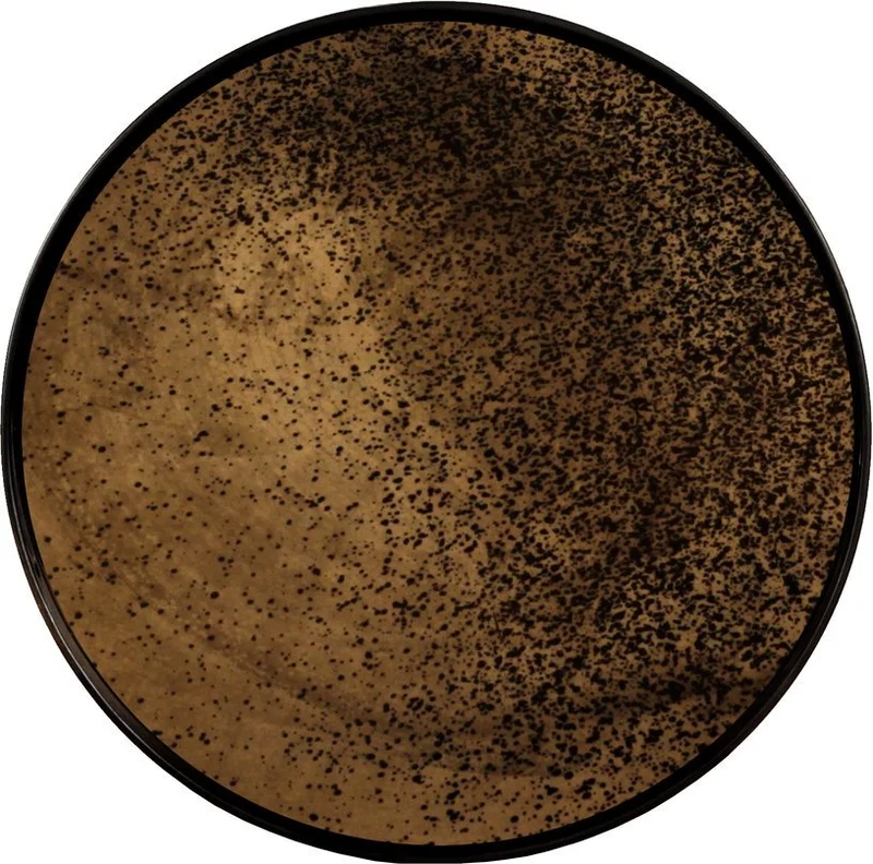 Plateau avec miroir vieilli bronze - Ethnicraft Accessories