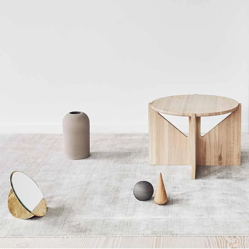 Table basse en chêne naturel - Kristina Dam Studio
