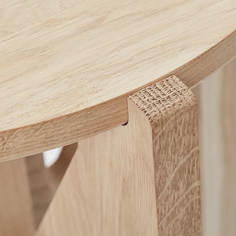 Table basse en chêne naturel - Kristina Dam Studio