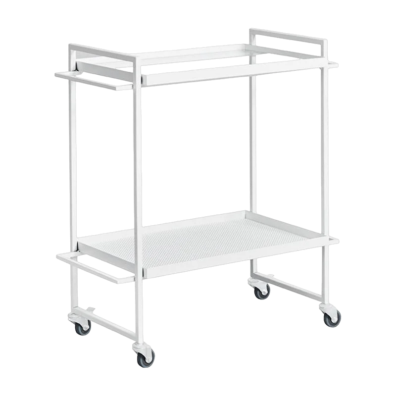 Chariot blanc Bauhaus - Kristina Dam Studio