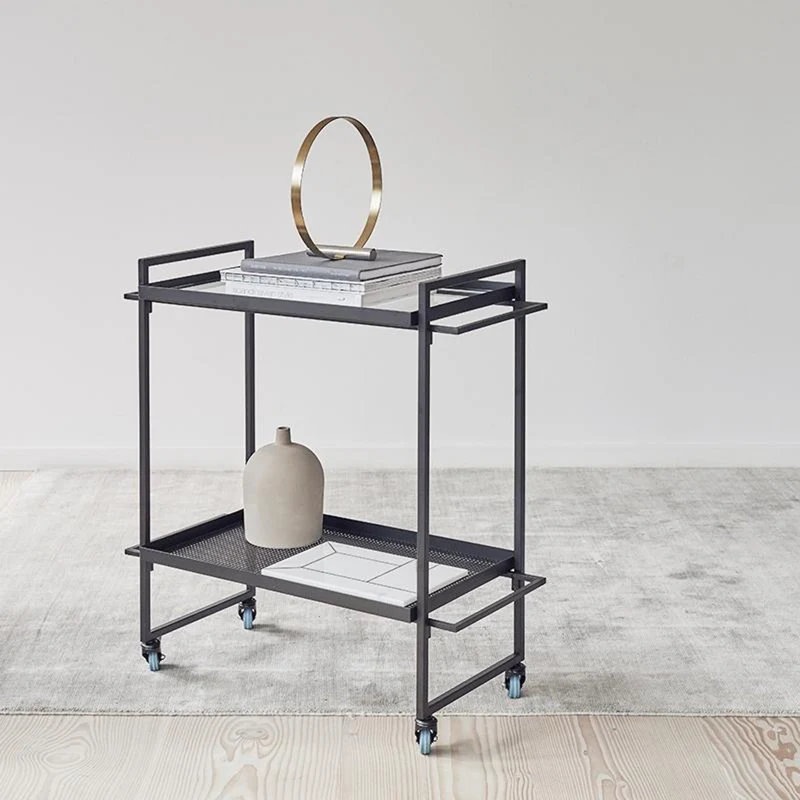 Chariot blanc Bauhaus - Kristina Dam Studio