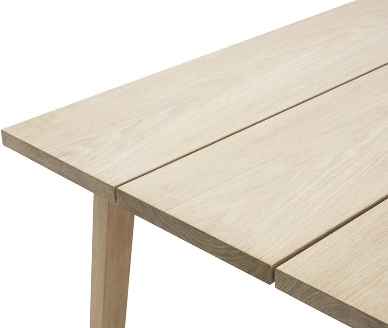 Table à manger en chêne naturel 200 cm Slice Oak - Normann Copenhagen