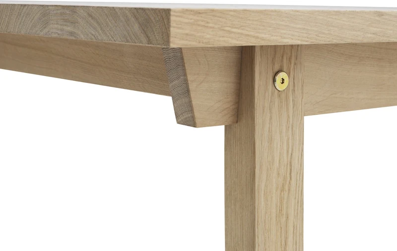 Table à manger en chêne naturel 250 cm Slice Oak - Normann Copenhagen
