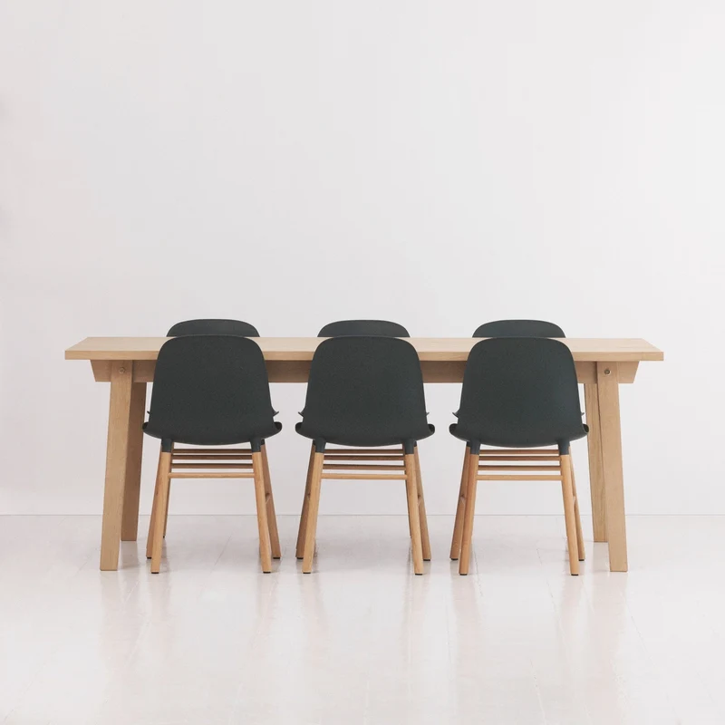 Table à manger en chêne naturel 300 cm Slice Oak - Normann Copenhagen