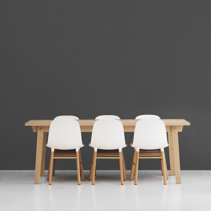 Table à manger en chêne naturel 300 cm Slice Oak - Normann Copenhagen