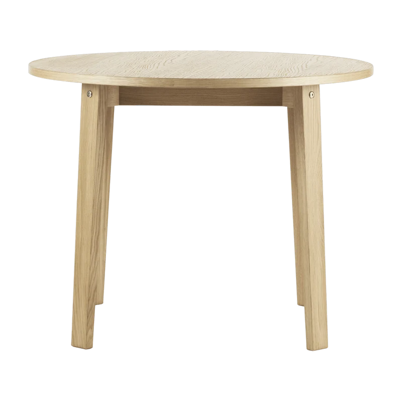 Table à manger ronde en chêne naturel 95 cm Slice Oak - Normann Copenhagen